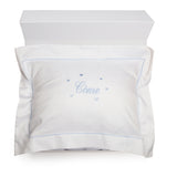 Personalized cotton sateen pillowcase