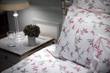 Parure de lit fleurs de cerisier - Voile de Coton