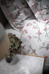 Parure de lit fleurs de cerisier - Satin 300 fils