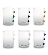Borosilicate Pettoni Glass - Set of 6
